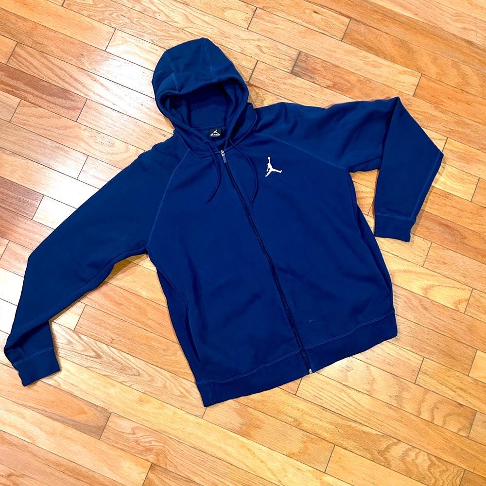 Jordan Full Zip Hoodie(Navy)